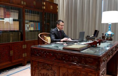 El presidente Daniel Noboa mantuvo una entrevista con Fernando del Rincón, en CNN. FOTO: Presidencia de Ecuador