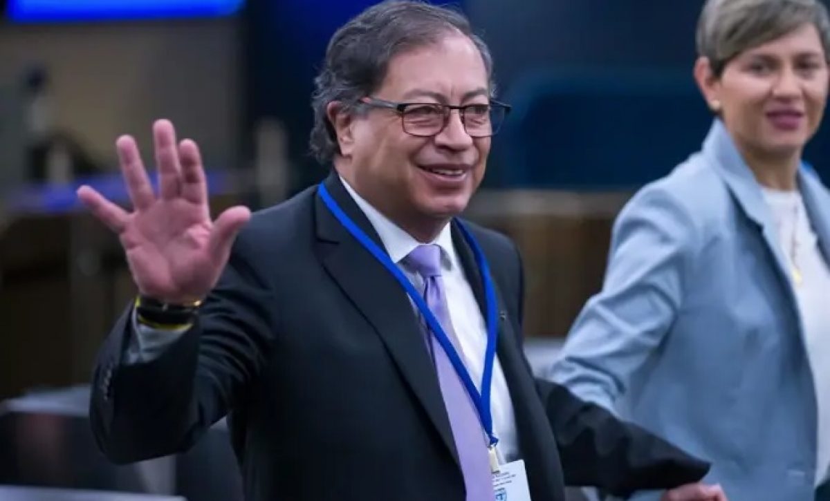 El presidente de Colombia Gustavo Petro durante un evento. FOTO: Europa Press.