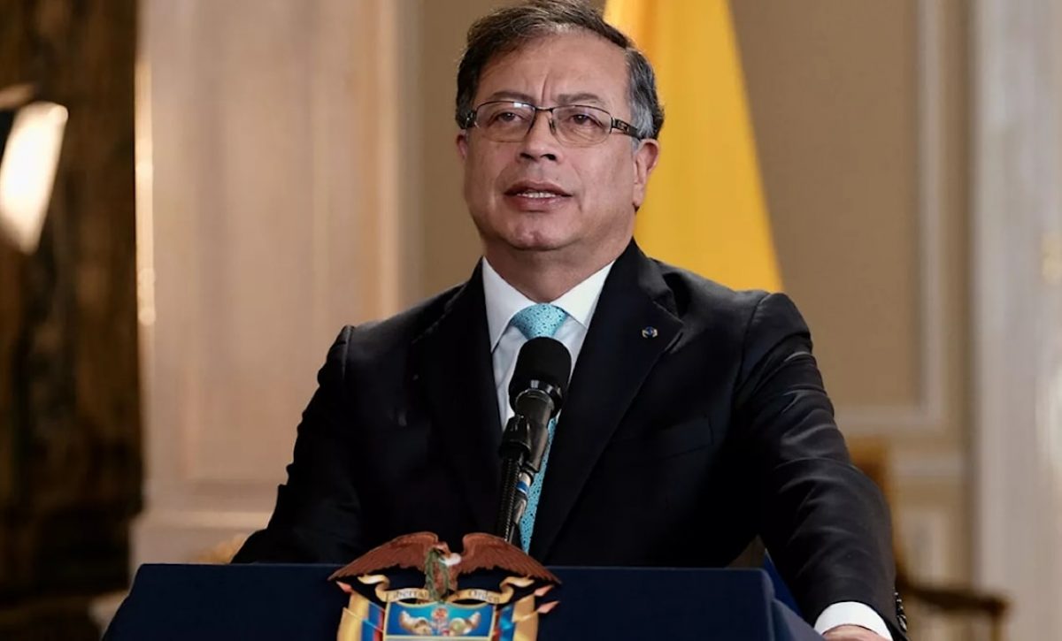 El presidente de Colombia, Gustavo Petro.
