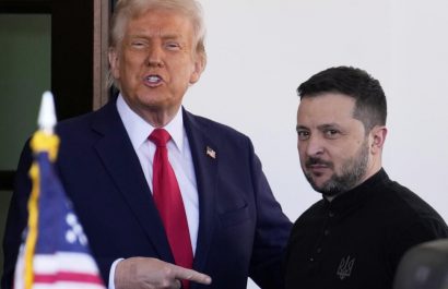 El presidente de Estados Unidos, Donald Trump, expresó su descontento con el líder ucraniano, Volodímir Zelenski.