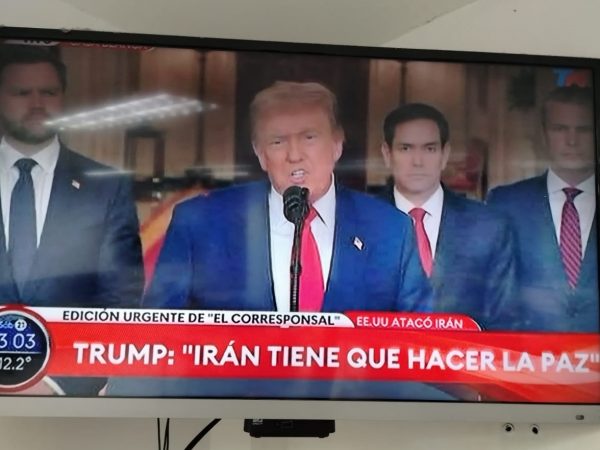El presidente de Estados Unidos, Donald Trump, pronunció un discurso al mundo desde la Casa Blanca tras los ataques militares contra tres instalaciones nucleares iraníes.