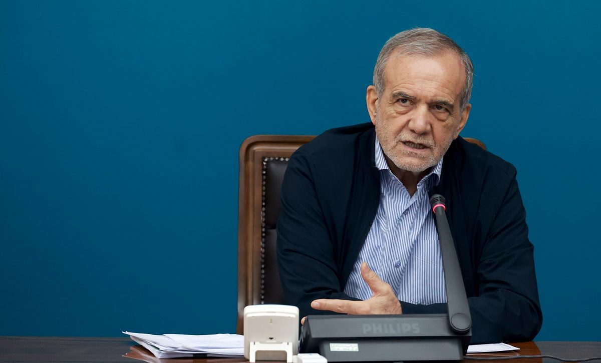 El presidente de Irán, Masud Pezeshkian, Foto facilitada por Europa Press

REMITIDA / HANDOUT por MEHDI BOLOURIAN / PRESIDENCIA IRÁN
Fotografía remitida a medios de comunicación exclusivamente para ilustrar la noticia a la que hace referencia la imagen, y citando la procedencia de la imagen en la firma
09/6/2025