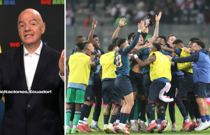 El presidente de la FIFA envía emocionante mensaje a Ecuador por su clasificación al Mundial 2026
