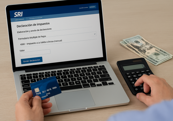 El proceso de declaración es digital y está disponible a través del portal institucional del SRI.