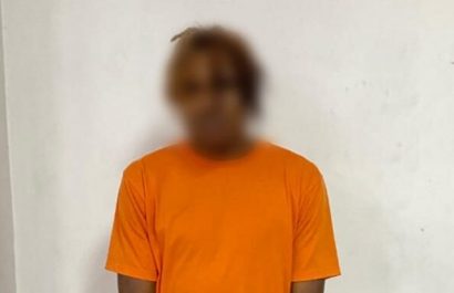 El reo detenido es procesado por extorsión luego del operativo policial.