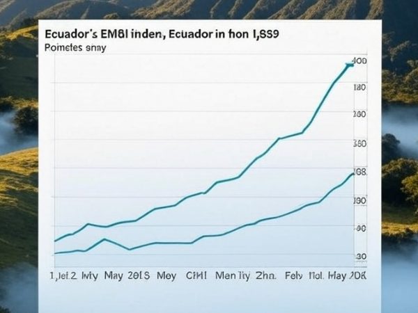 El riesgo país de Ecuador cerró el jueves 3 de julio de 2025 en 797 puntos, según el Banco Central del Ecuador (BCE).