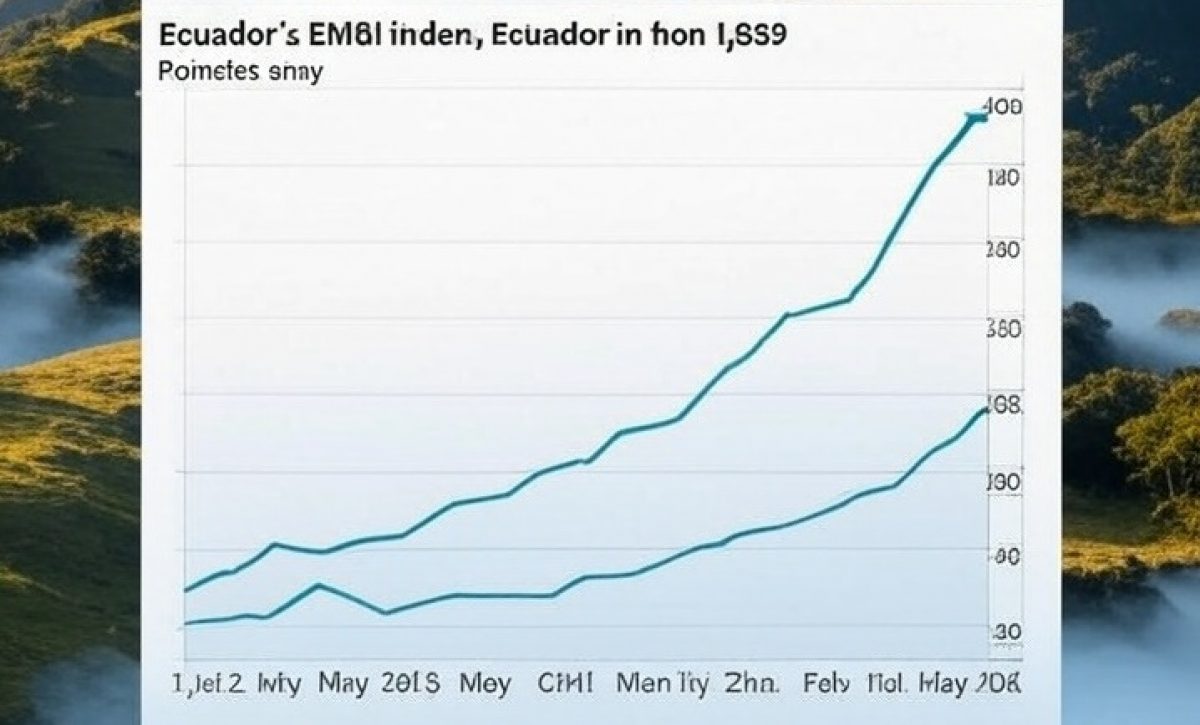 El riesgo país de Ecuador cerró el jueves 3 de julio de 2025 en 797 puntos, según el Banco Central del Ecuador (BCE).