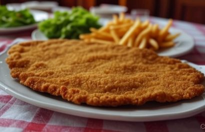 La milanesa es un plato muy popular en Argentina.