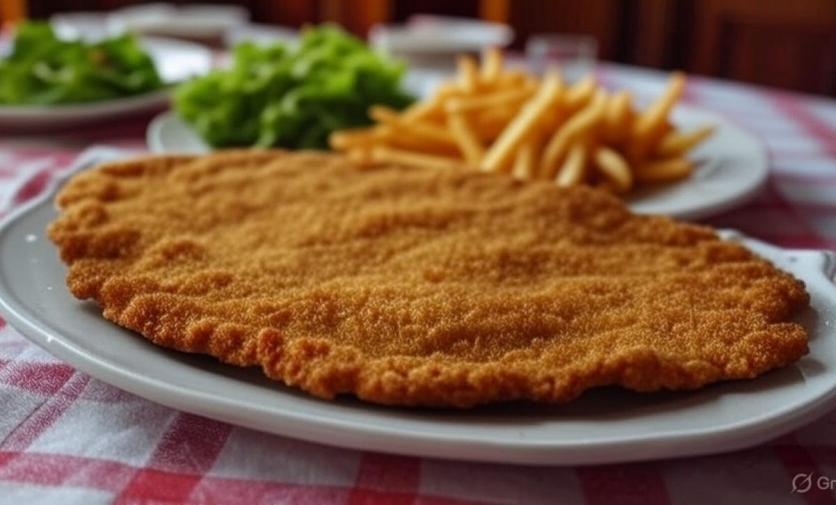 La milanesa es un plato muy popular en Argentina.