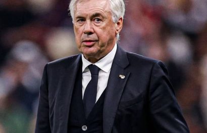 El técnico italiano Carlo Ancelotti.