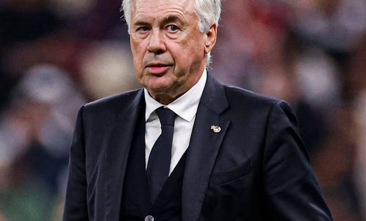 El técnico italiano Carlo Ancelotti.