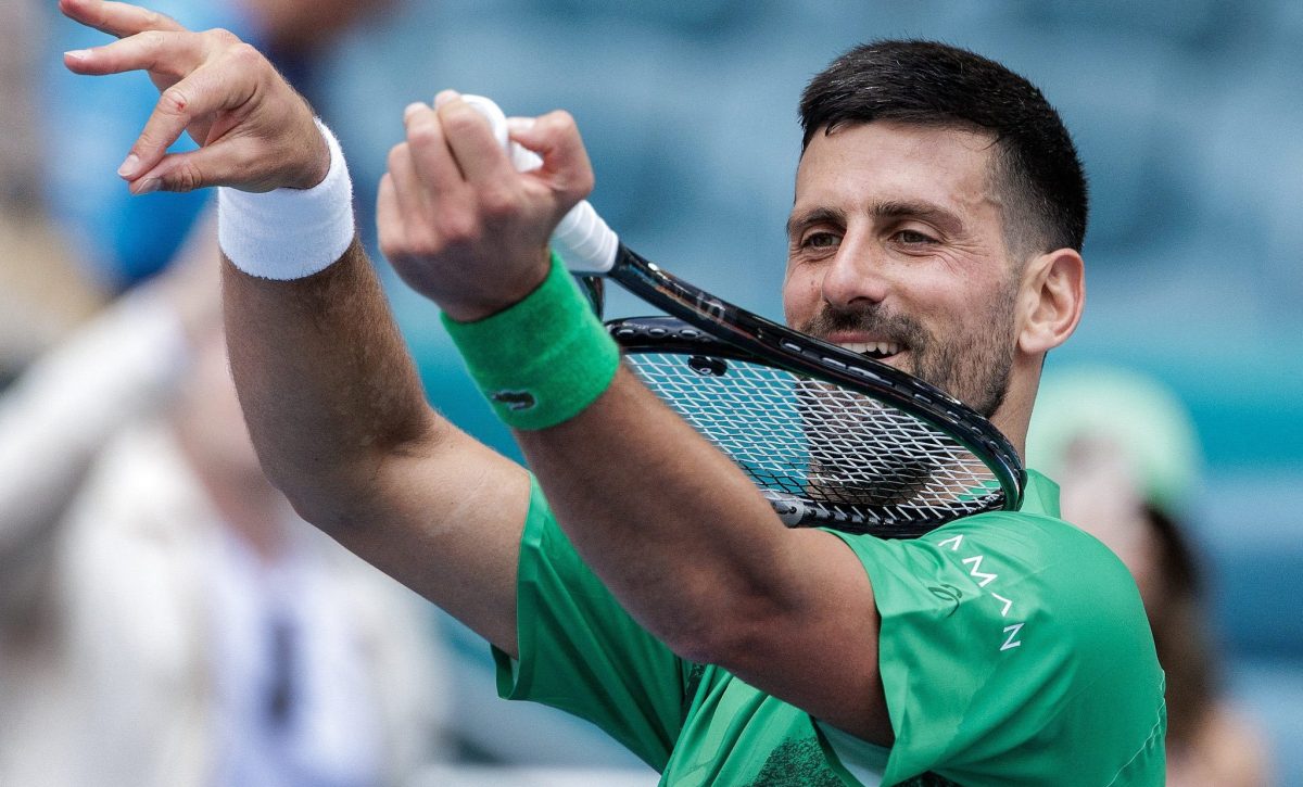 El tenista Novak Djokovic suma puntos en el atp