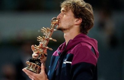 El tenista alemán Alexander Zverev, número 3 del ranking ATP, comenzó su preparación en la Rafa Nadal Academy en Mallorca,