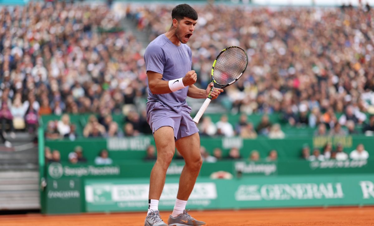 El tenista español Carlos Alcaraz avanzó hasta los cuartos de final de Montecarlo