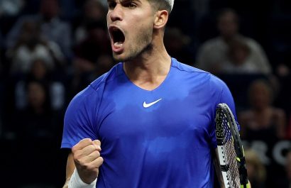 El tenista español Carlos Alcaraz debutará como número uno del ATP. FOTO: carlitosalcarazz (Instagram).