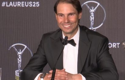 El tenista español Rafael Nadal, leyenda del tenis con 22 títulos de Grand Slam y 14 victorias en Roland Garros,