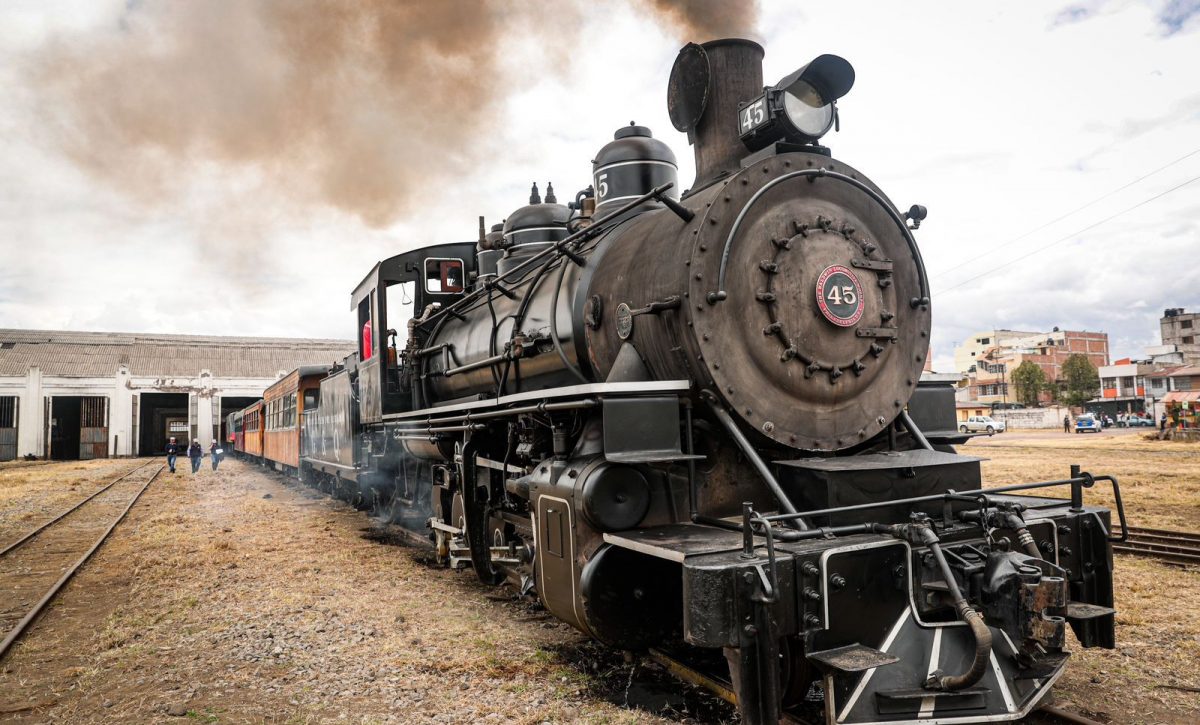 El tren ecuatoriano tiene un valor histórico, cultural y turístico. FOTO: Presidencia de Ecuador