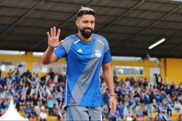 El volante ecuatoriano Christian Noboa, quien militó en Emelec.