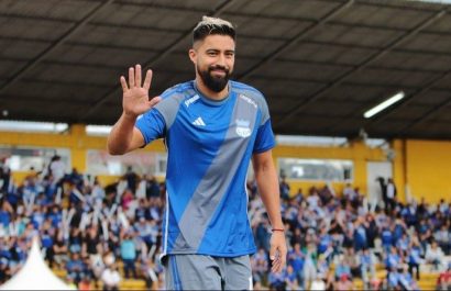 El volante ecuatoriano Christian Noboa, quien militó en Emelec.