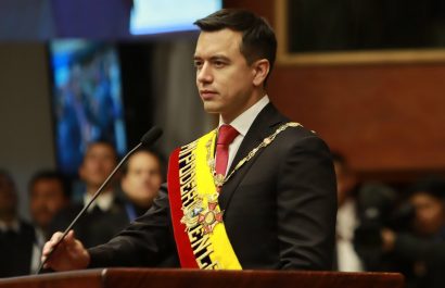Elecciones presidenciales 2025 Presidente Daniel Noboa notificó al CNE su licencia temporal para hacer campaña electoral hasta el 10 de abril.