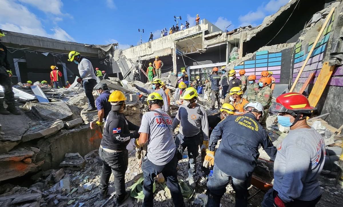 Elevan a 218 la cifra de muertos por el derrumbe de la discoteca Jet Set en República Dominicana