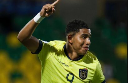 Elías Legendre Quiñónez, debutó con gol en la selección sub 17 de Ecuador