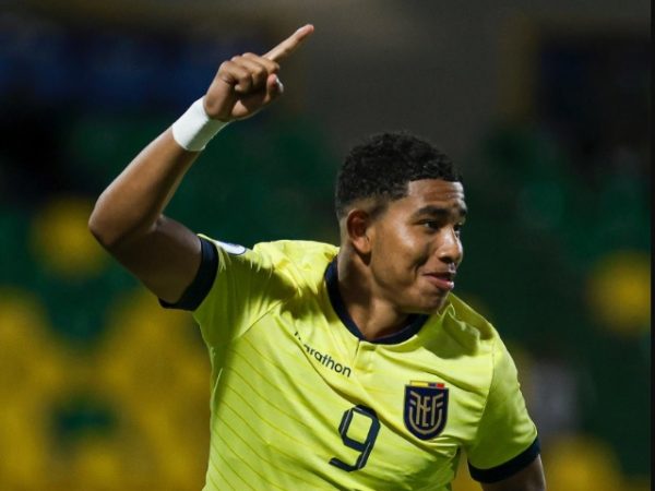 Elías Legendre Quiñónez, debutó con gol en la selección sub 17 de Ecuador