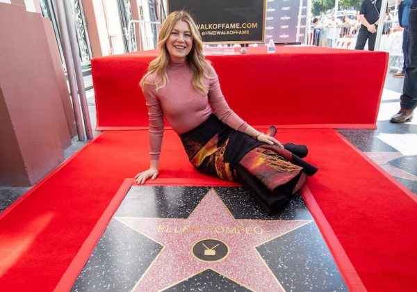 De Grey’s Anatomy al Paseo de la fama: Ellen Pompeo recibe su estrella
