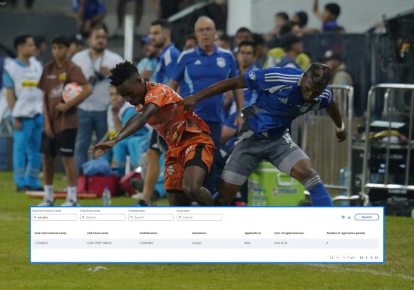 Emelec amaneció sin la sanción por el reclamo del empresario de jugadores José Chamorro