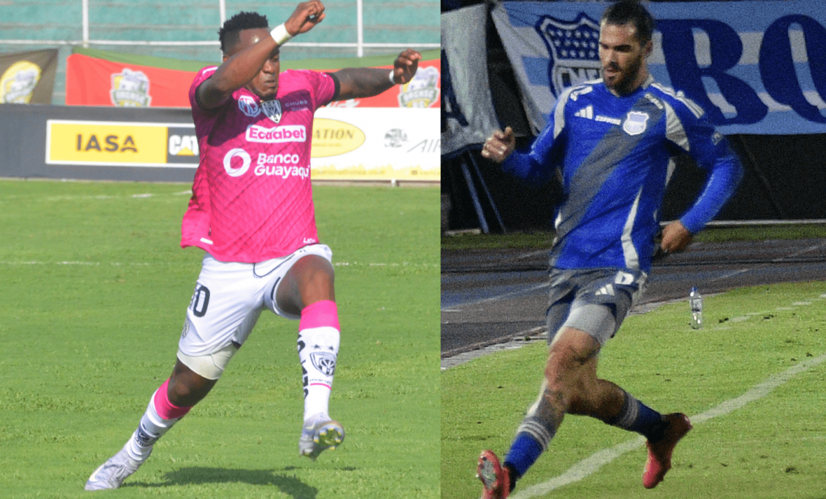 Emelec busca sorprender al líder Independiente del Valle en su estadio.