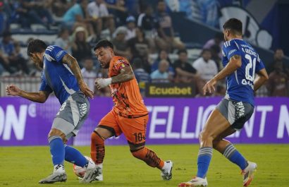 Emelec empató 1-1 ante Libertad FC este viernes 11 de abril del 2024, nuevamente de local