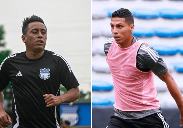 Emelec recupera a Cristhian Cueva y Fernando León para el duelo ante Mushuc Runa