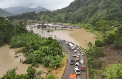 Emergencia en Cumbaratza :Lluvias intensas y minería ilegal agravan inundaciones en Zamora Chinchipe