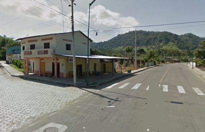 En una zona transitada de la parroquia Noboa se dio el crimen de Luis Alaña.