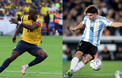 Enner Valencia y Julián Álvarez serán titulares en el Monumental
