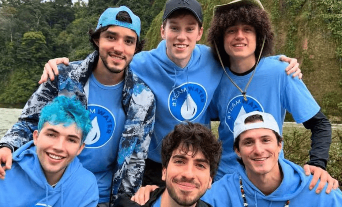 Equipo de MrBeast llegó a Ecuador para instalar un sistema de filtración de agua en la Amazonía