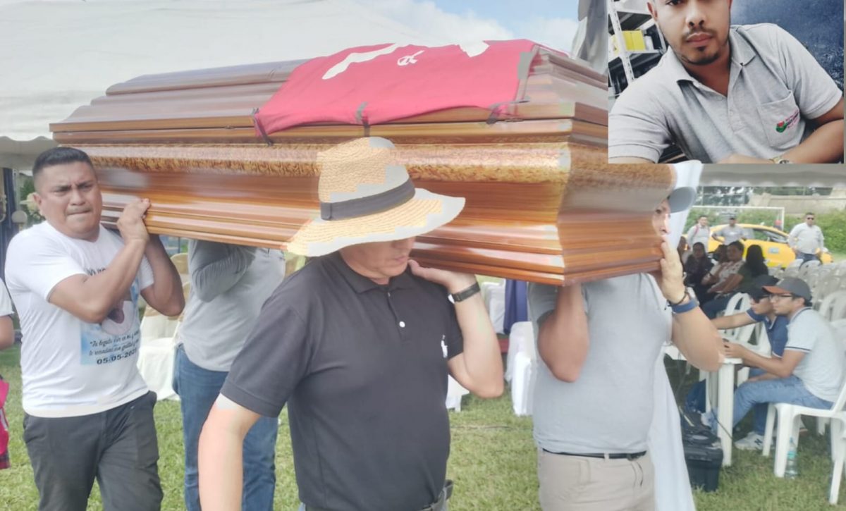 Era defensor de los derechos laborales último adiós a Iván Lugo Garcés, funcionario asesinado frente a su vivienda en Santo Domingo de los Tsáchilas
