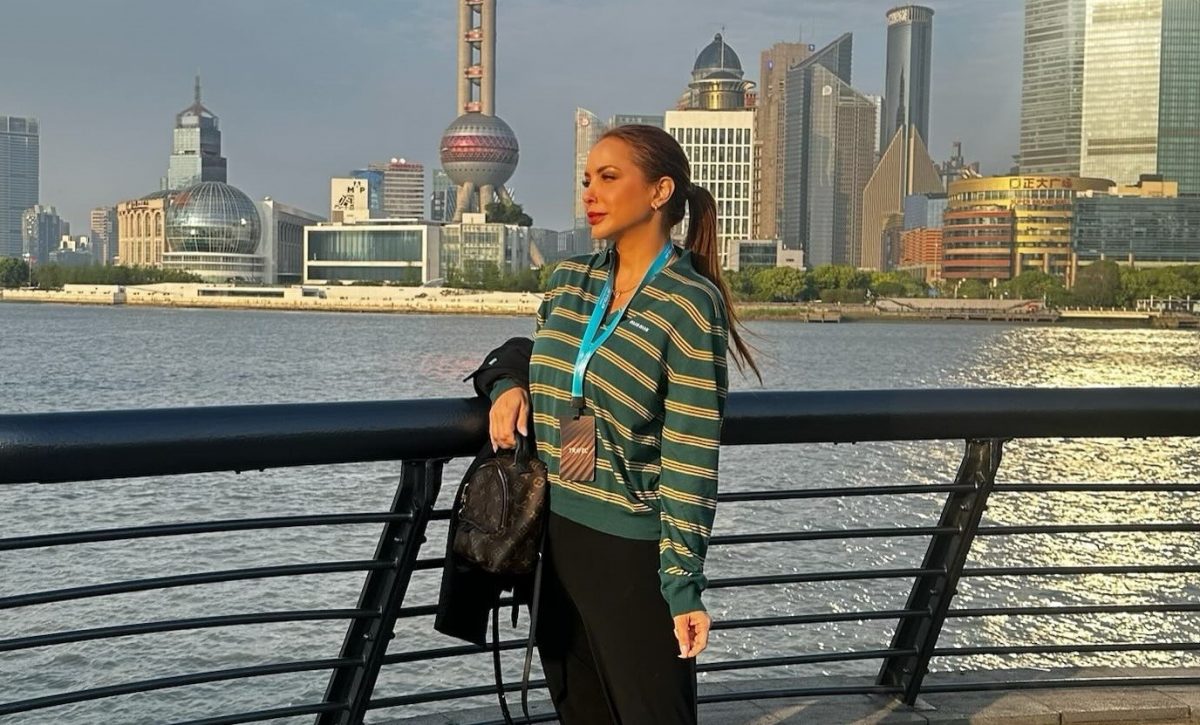 Érika Vélez tuvo un inusual contratiempo en su primer día en China