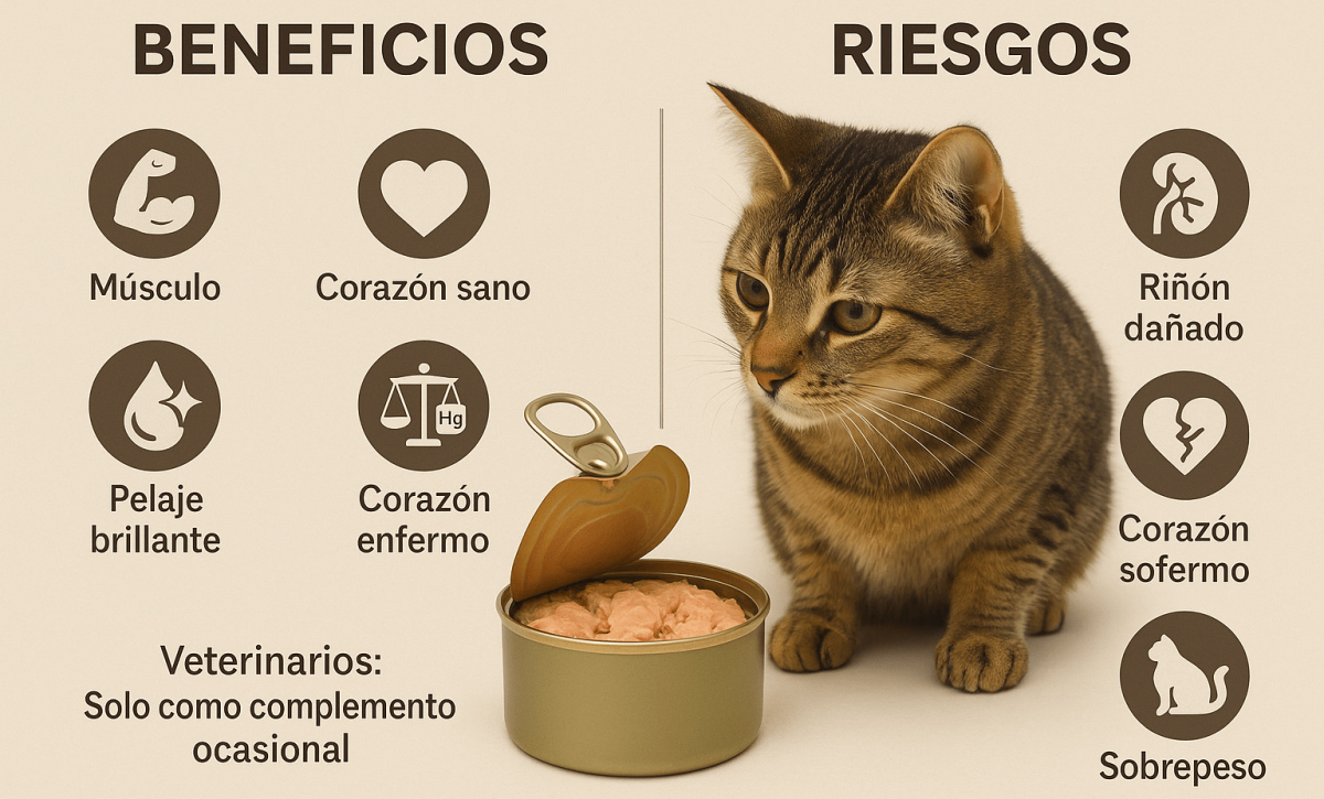 ¿Es seguro alimentar a los gatos con atún? Estudios y recomendaciones