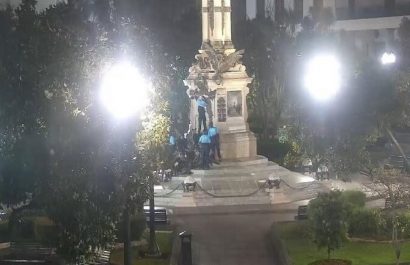 Escolta municipal frustra intento de robo en el monumento de la Independencia