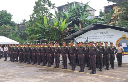 Escuela de Policía de Santo Domingo inicia formación de 60 nuevos aspirantes