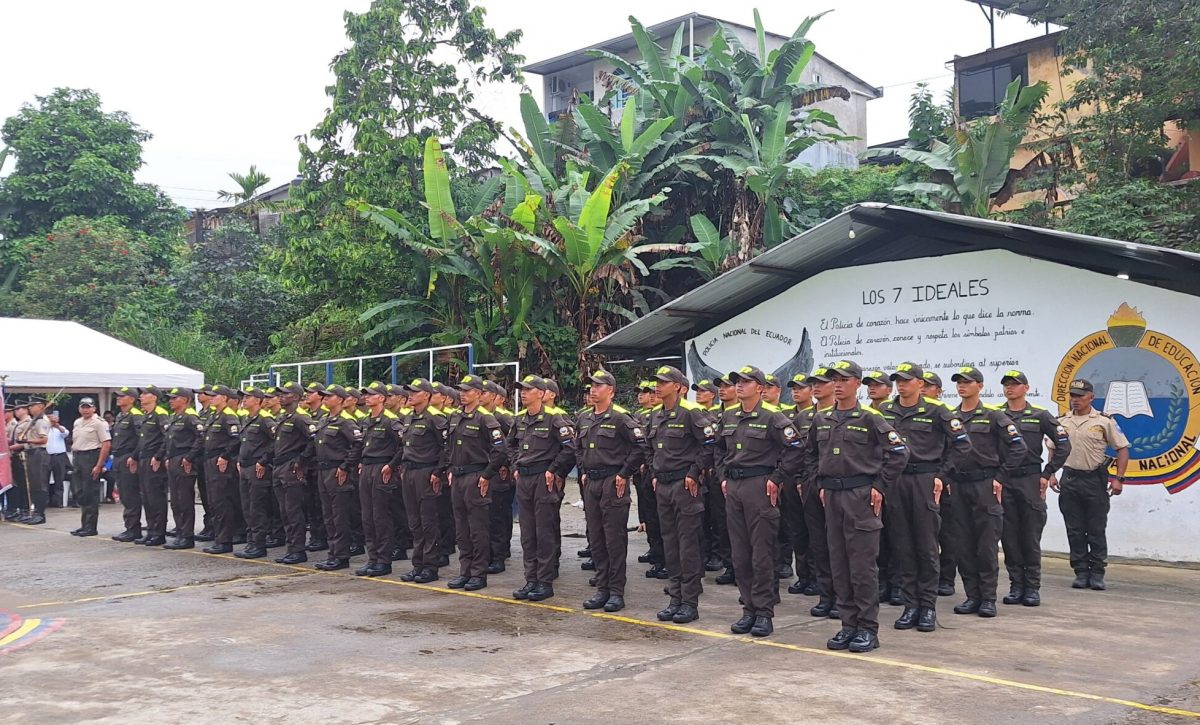 Escuela de Policía de Santo Domingo inicia formación de 60 nuevos aspirantes