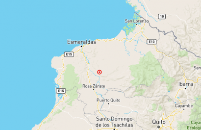 Esmeraldas: Sismo de 4.5 sacude Quinindé y se siente otros puntos del país