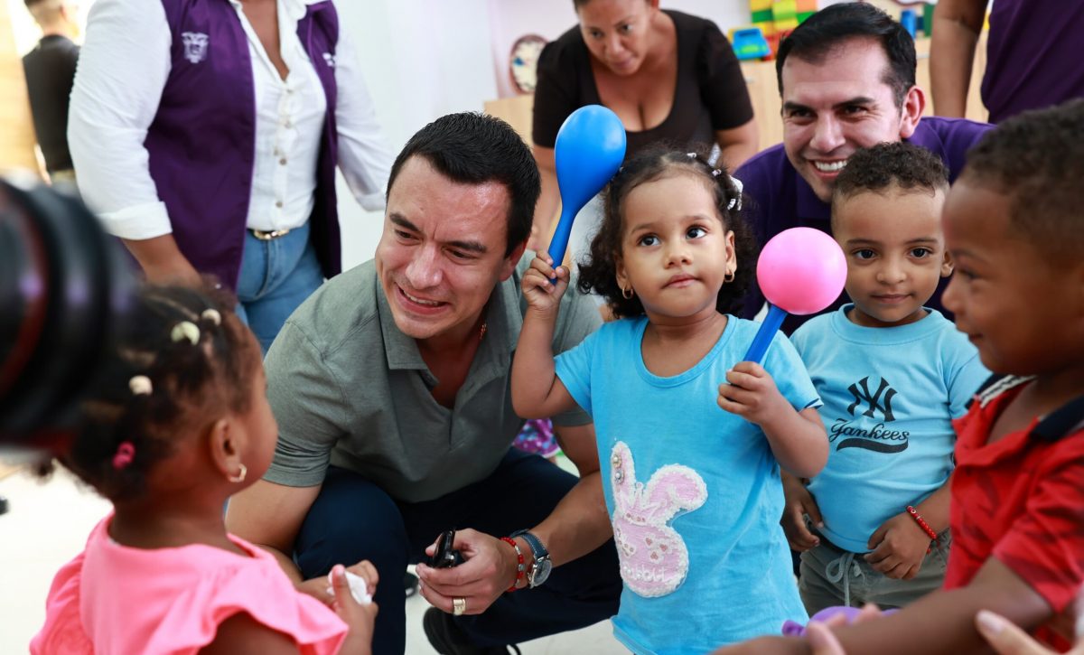 Esmeraldas recibe nuevo Centro de Desarrollo Infantil "César Plaza Monzón"