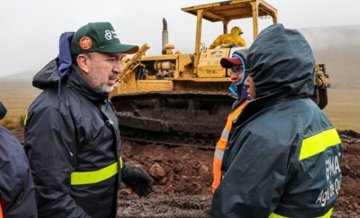 «Estamos trabajando sin descanso para restablecer el servicio de agua potable»: Alcalde Muñoz