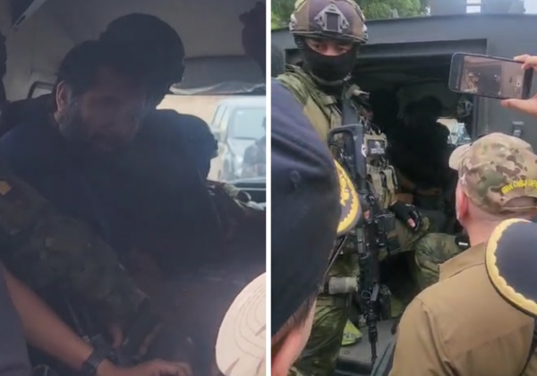 Esto le dijo 'Fito' Macías al ministro de Defensa tras su recaptura en Manabí