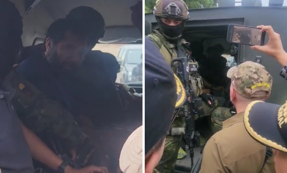 Esto le dijo 'Fito' Macías al ministro de Defensa tras su recaptura en Manabí