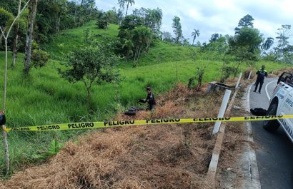 Estrellamiento y volcamiento cobra una vida en la colonia Velasco Ibarra