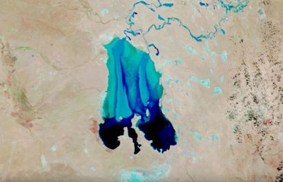 Australia central experimenta fenómeno hídrico poco común: el resurgir del Lago Eyre