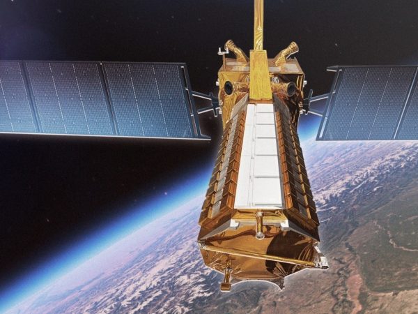 Ilustración artística del satélite NISAR